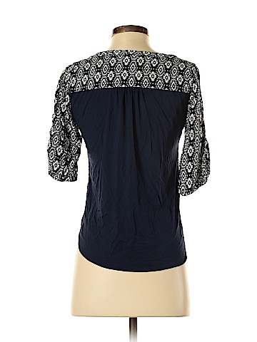 Skies Are Blue Short Sleeve Blouse (view 2)