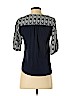 Skies Are Blue 100% Rayon Blue Short Sleeve Blouse Size XS (petite) - photo 2