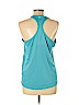 Nike 100% Polyester Blue Active Tank Size XL - photo 2