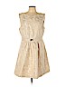 Jennifer Lopez Ivory Cocktail Dress Size 18 - photo 1