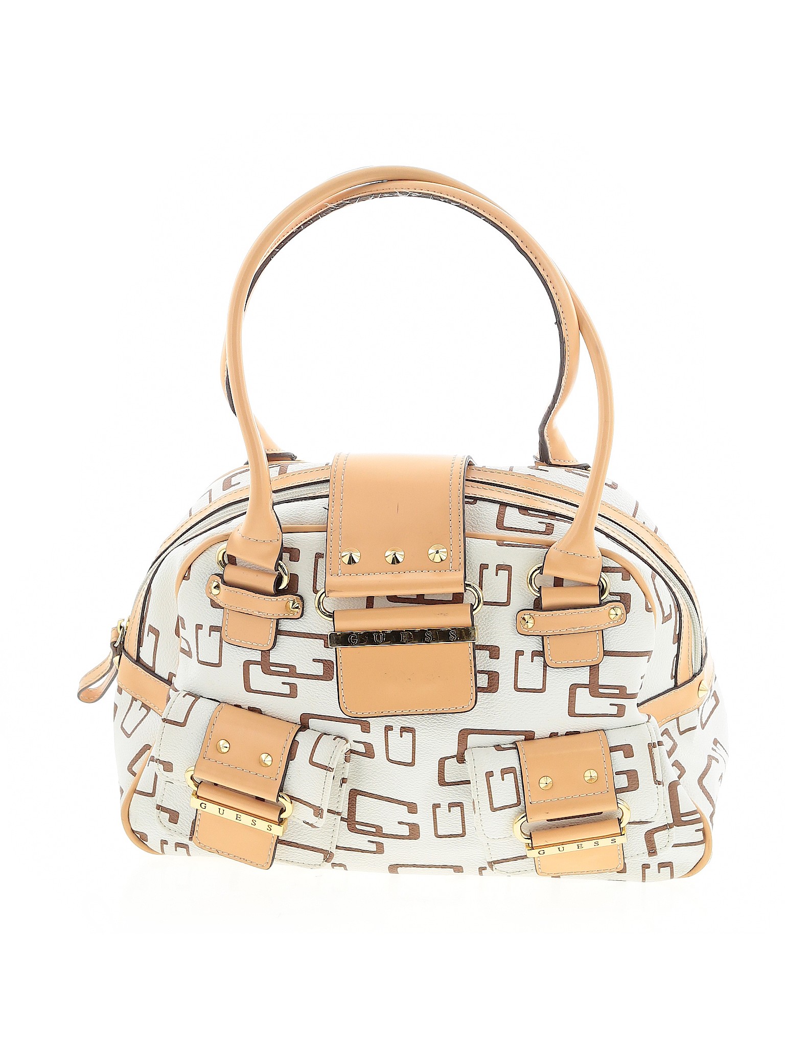 Guess White Ivory Shoulder Bag One Size 82 off thredUP