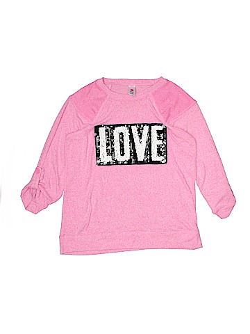 Total Girl 3/4 Sleeve Top (view 1)