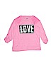 Total Girl Graphic Pink 3/4 Sleeve Top Size 20 - photo 1