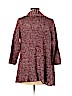 NY Collection 100% Acrylic Burgundy Cardigan Size M (petite) - photo 2