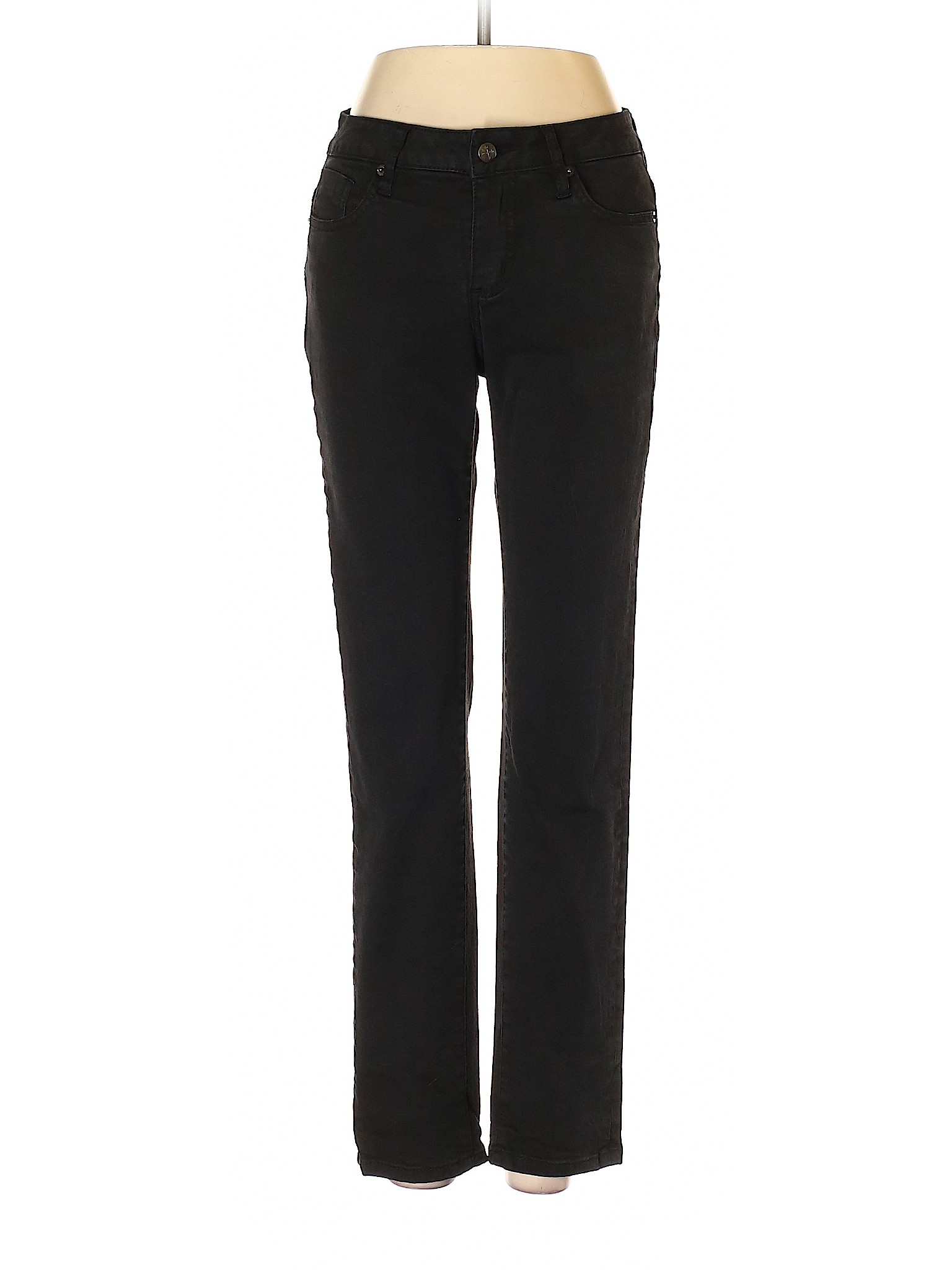 Christopher Blue Solid Black Jeans Size 4 - 92% off | thredUP