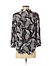 Ann Taylor LOFT Outlet 100% Rayon Gray 3/4 Sleeve Blouse Size S (petite) - photo 2
