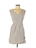 Diane von Furstenberg 100% Viscose Tan Casual Dress Size 8 - photo 1