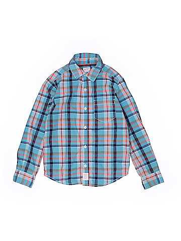 Carter's Long Sleeve Button-Down Shirt (view 1)