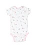 Wonder Nation 100% Cotton White Short Sleeve Onesie 9-12 MO / 12 MO - photo 2