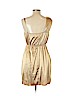 Jump 100% Polyester Gold Cocktail Dress Size L - photo 2