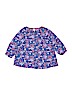 OshKosh B'gosh 100% Cotton Blue 3/4 Sleeve Blouse Size 6X - photo 1