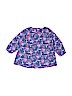 OshKosh B'gosh 100% Cotton Blue 3/4 Sleeve Blouse Size 6X - photo 2