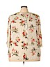Sara Michelle 100% Polyester Ivory 3/4 Sleeve Blouse Size 2X - photo 1