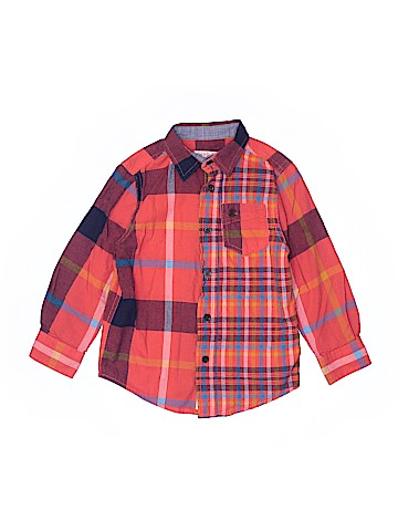 Cat & Jack Long Sleeve Button-Down Shirt (view 1)