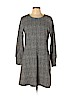 Ann Taylor Gray Casual Dress Size L (petite) - photo 1