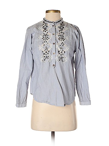 Floreat Long Sleeve Button-Down Shirt (view 1)