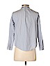 Floreat 100% Cotton Blue Long Sleeve Button-Down Shirt Size 0 (petite) - photo 2