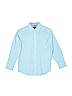 Nautica Blue Long Sleeve Button-Down Shirt Size 8 - photo 1