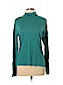 Gene Meyer Teal Long Sleeve Turtleneck Size XL - photo 1