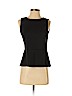 Ann Taylor LOFT Black Sleeveless Blouse Size S (petite) - photo 1