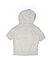 Justice 100% Cotton Gray Zip Up Hoodie Size 7 - photo 2