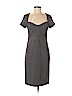 Diane von Furstenberg Gray Casual Dress Size 6 - photo 1