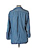 Cloth & Stone 100% Lyocell Blue Long Sleeve Button-Down Shirt Size L - photo 2