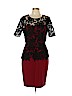 NOIR Sachin + Babi 100% Polyester Red Casual Dress Size 12 - photo 1