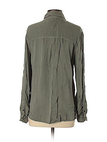 American Eagle Outfitters Long Sleeve Button-Down Shirt (view 2)