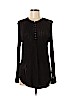 Lucky Brand Black Long Sleeve Top Size M - photo 1