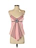BCBGMAXAZRIA 100% Silk Pink Sleeveless Silk Top Size XS - photo 1