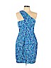 Trina Turk 100% Silk Blue Cocktail Dress Size 10 - photo 1
