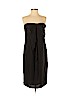 Max Mara 100% Silk Black Cocktail Dress Size 10 - photo 1