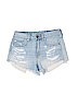American Eagle Outfitters 100% Cotton Blue Denim Shorts Size 4 - photo 1