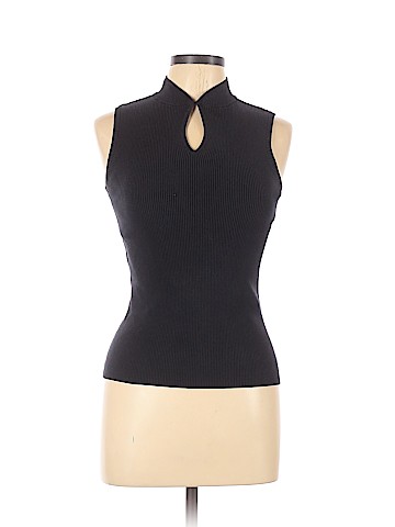 Georgiou Studio Sleeveless Silk Top (view 1)