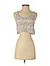 Free People 100% Rayon Purple Sleeveless Blouse Size XS (petite) - photo 1