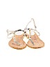 Ann Taylor Animal Print Tan Sandals Size 10 - photo 2