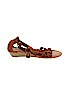 Minnetonka 100% Leather Brown Wedges Size 7 - photo 1