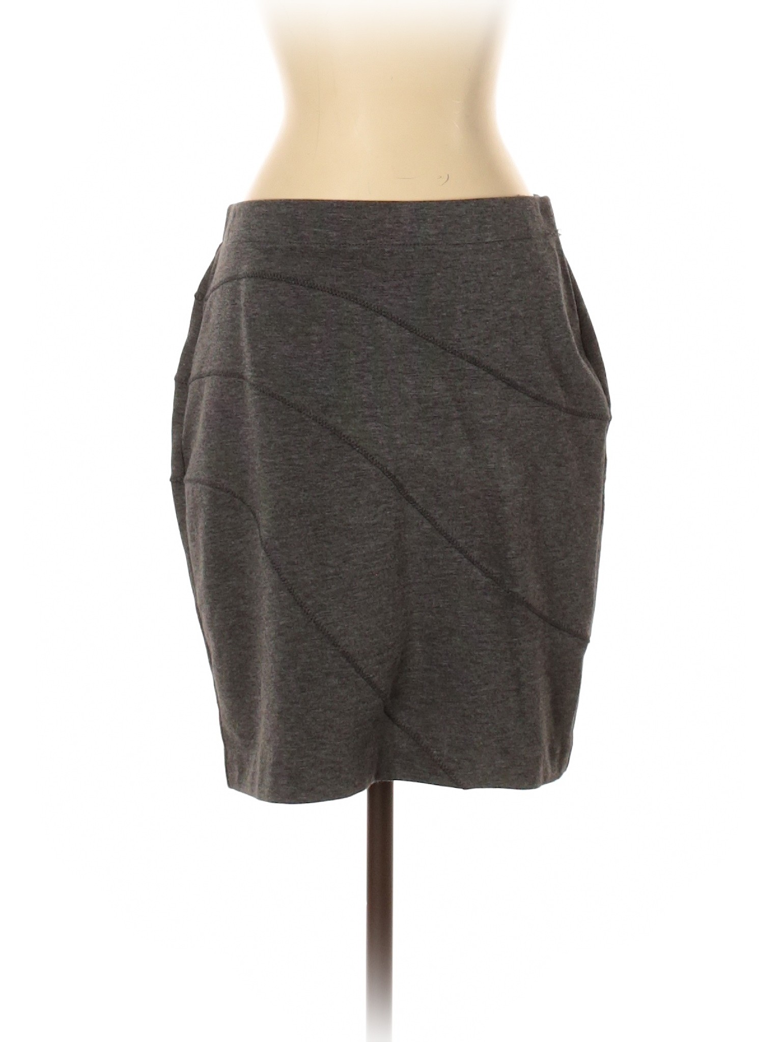 Simply Vera Vera Wang Women Gray Casual Skirt S | eBay