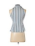 Ann Taylor LOFT Blue Sleeveless Blouse Size 2 (petite) - photo 2