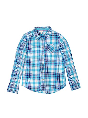 Cat & Jack Long Sleeve Button-Down Shirt (view 1)