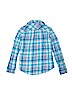 Cat & Jack 100% Cotton Blue Long Sleeve Button-Down Shirt Size 14 - 16 - photo 2