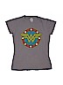 DC* 100% Cotton Graphic Gray Short Sleeve T-Shirt Size M (youth) - photo 1