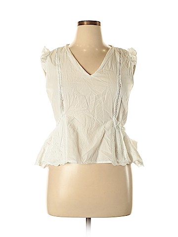Tahari by ASL Short Sleeve Blouse (view 1)