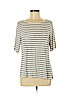 Apt. 9 Ivory Short Sleeve Top Size L (petite) - photo 1