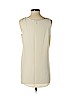 Eileen Fisher 100% Silk Ivory Sleeveless Silk Top Size S (petite) - photo 2