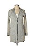 Eileen Fisher 100% Merino Wool Gray Wool Cardigan Size P (petite) - photo 1