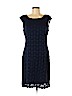 Connected Apparel Blue Cocktail Dress Size 10 - photo 1