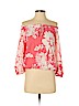 SoCa by St. John 100% Viscose Pink 3/4 Sleeve Blouse Size S (petite) - photo 1