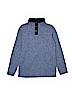 Lands' End 100% Polyester Blue Fleece Jacket Size 10 - 12 - photo 1